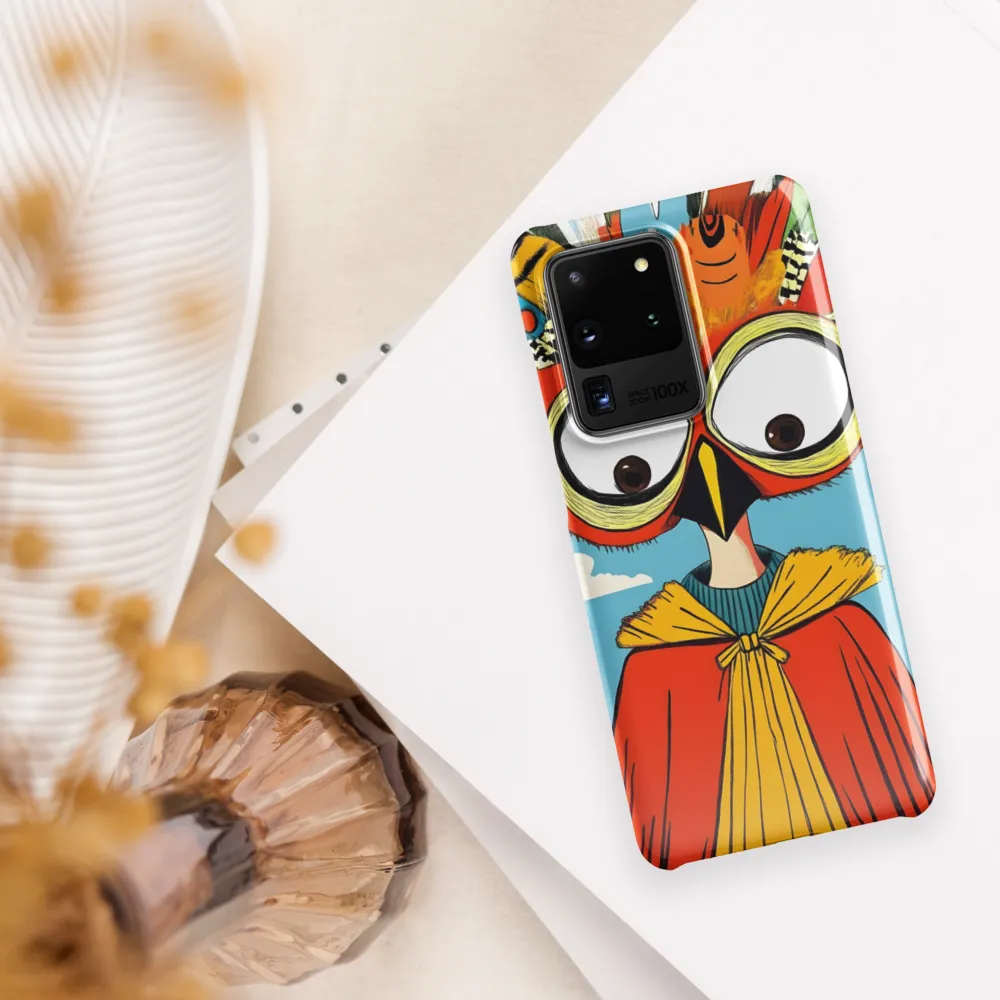 A Whimsical Encounter: The Owl-Human Fusion