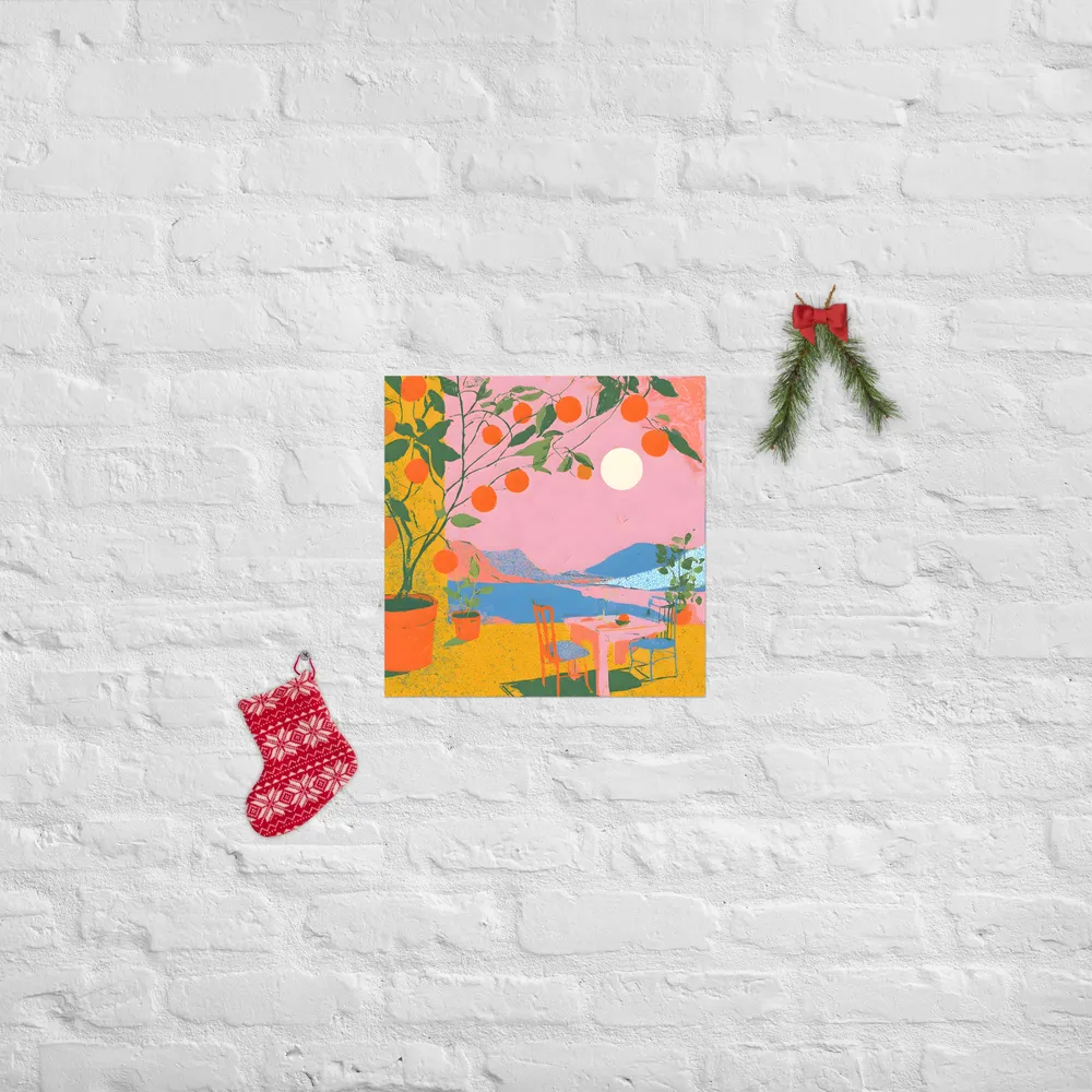 Citrus Terrace 
 Poster | 16″x 16″