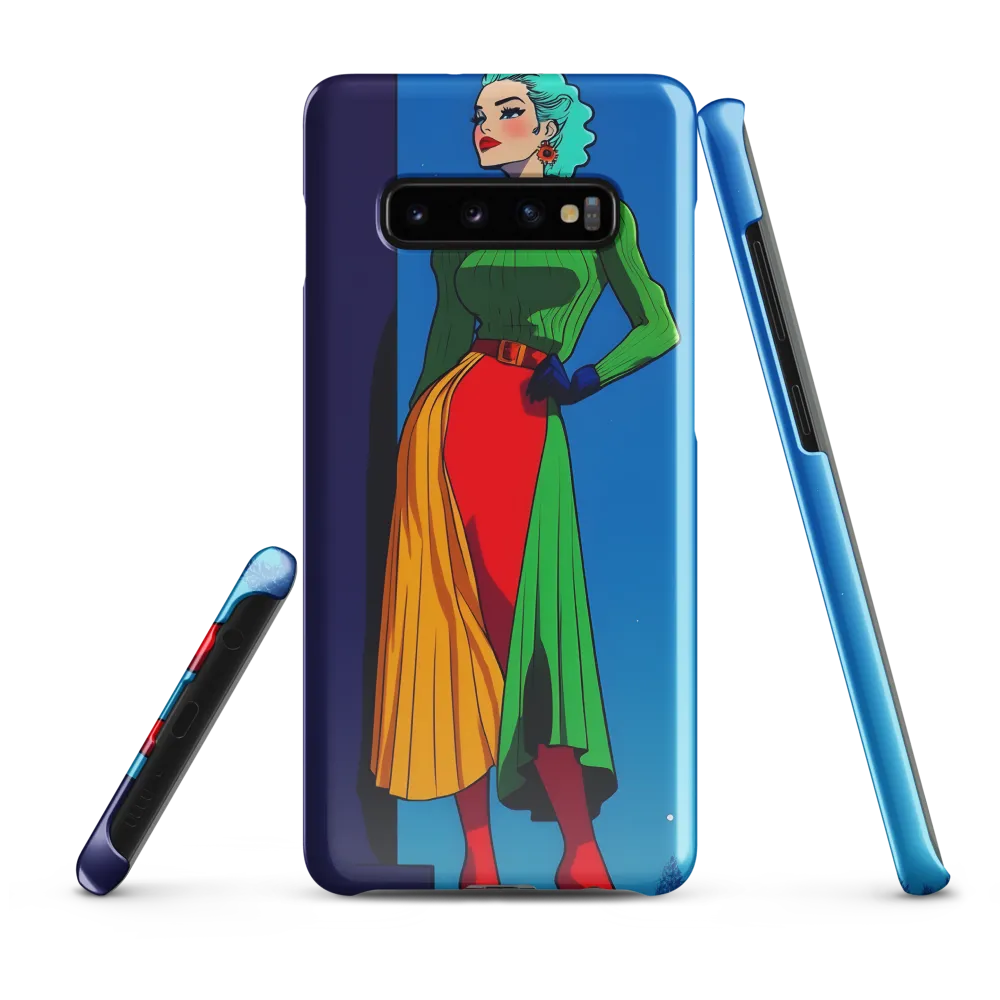 Bold Elegance | Phone Case |  S10 Plus | Snap Case | Glossy