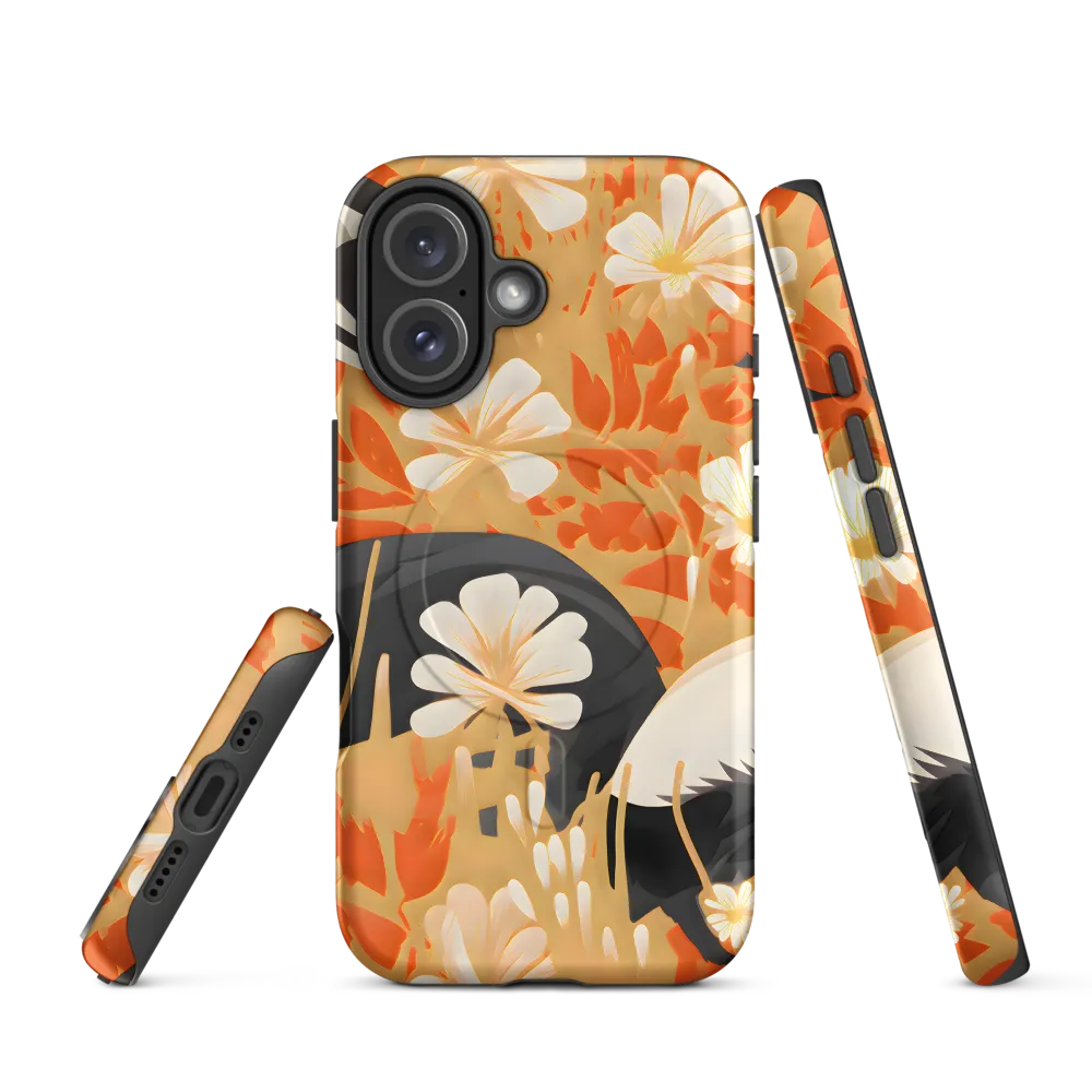 Whimsical Badgers in Bloom