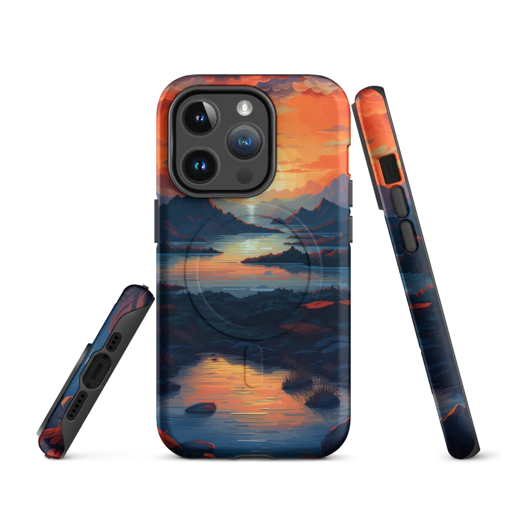 Ethereal Evening: A Digital Dusk