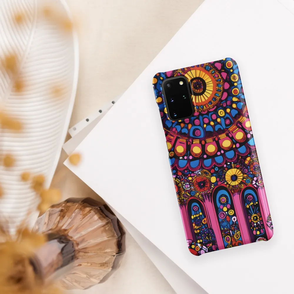 Whimsical Mandala Symphony | Phone Case |  S20 Plus | Snap Case | Matte