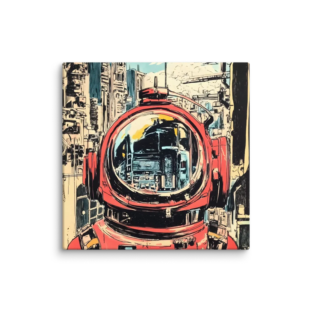 Reflections of Tomorrow | Canvas | 18″×18″