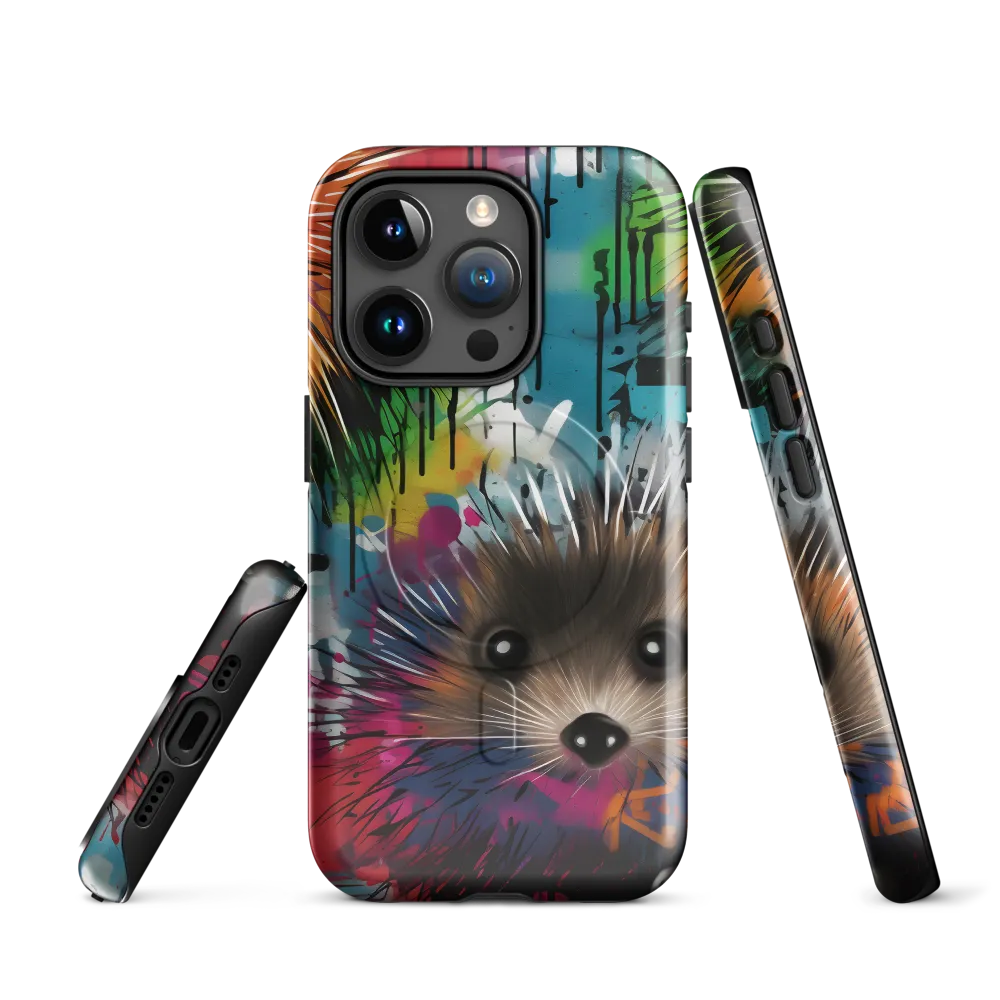 Whimsical Hedgehogs in a Kaleidoscopic Wonderland