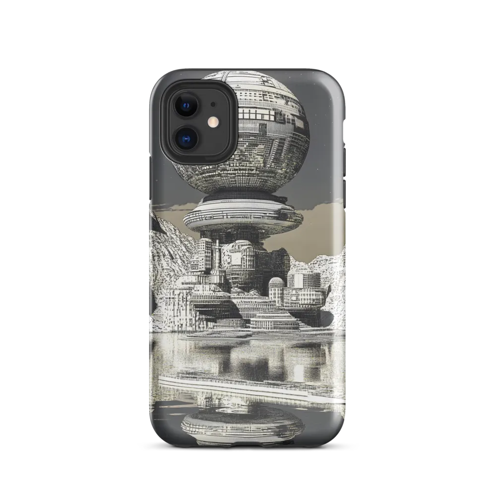 Reflections of a Futuristic Dreamscape | Phone Case |  11 | Tough Case | Glossy