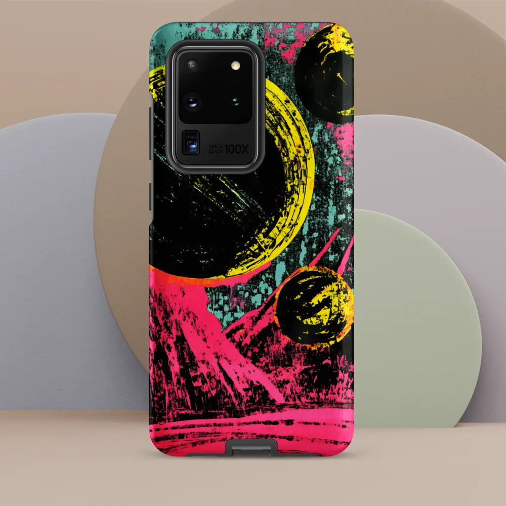 Cosmic Dance: An Abstract Exploration