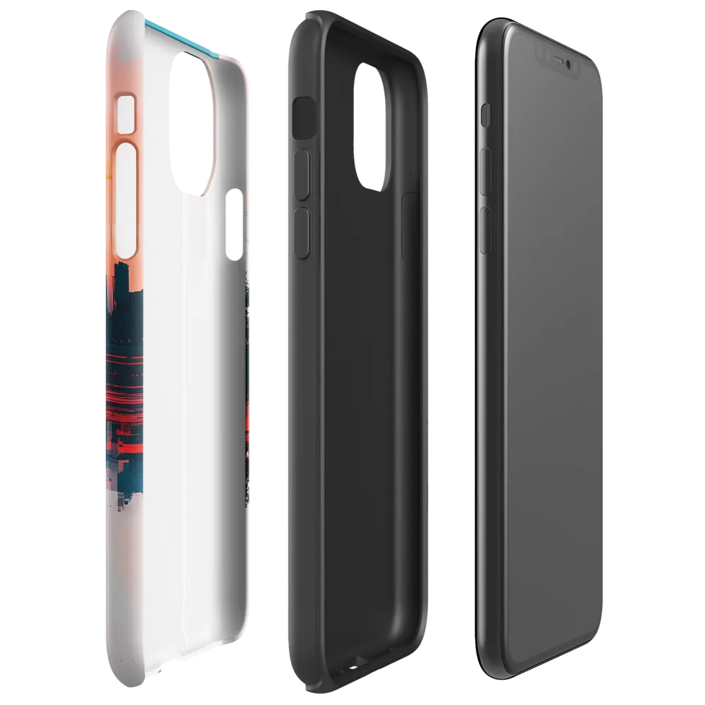 Reflections of Urban Serenity | Phone Case |  11 Pro Max | Tough Case | Glossy