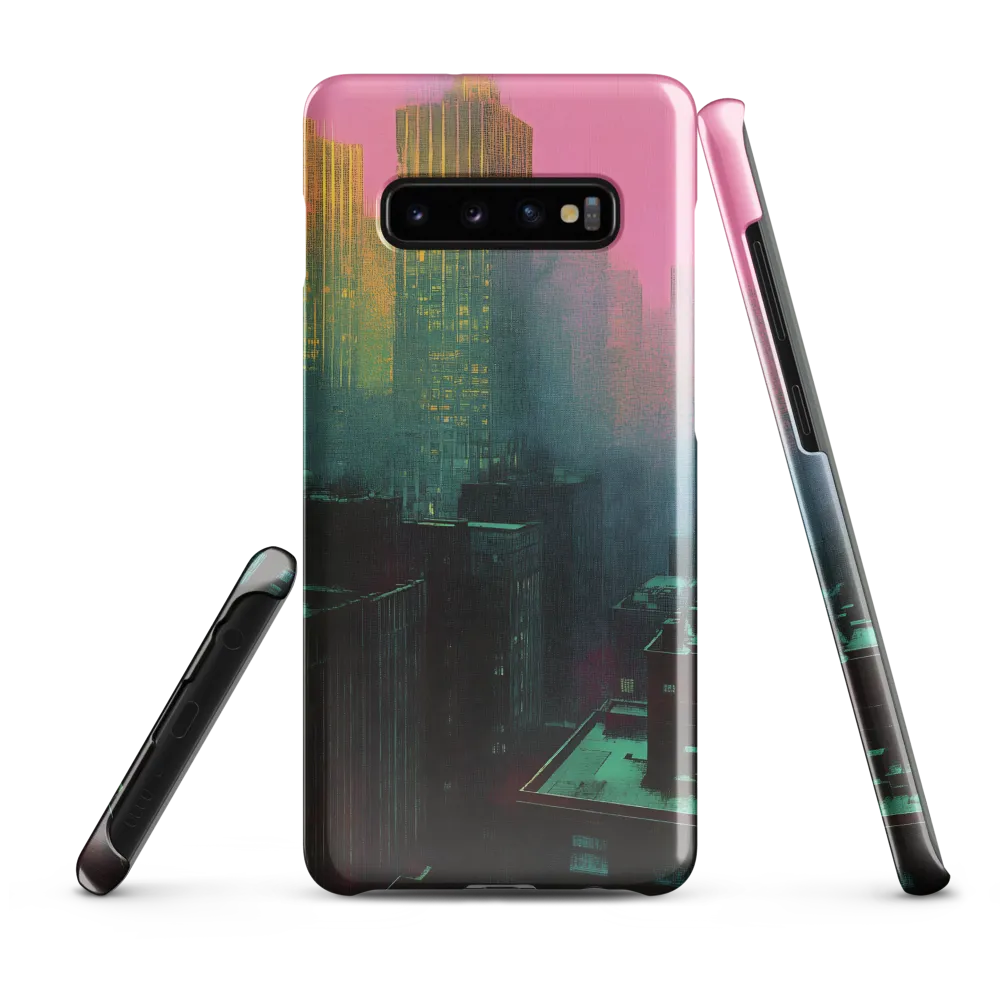 City in Twilight | Phone Case |  S10 Plus | Snap Case | Glossy