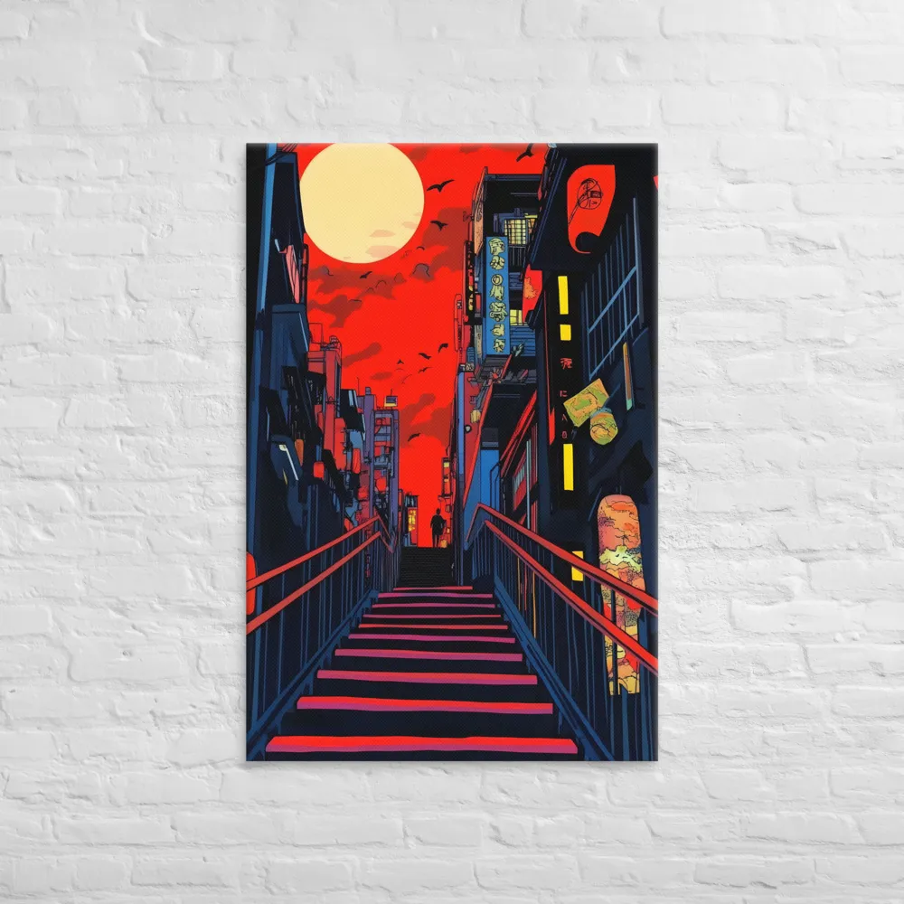 Stairway to the Unknown | Canvas | 32″×48″