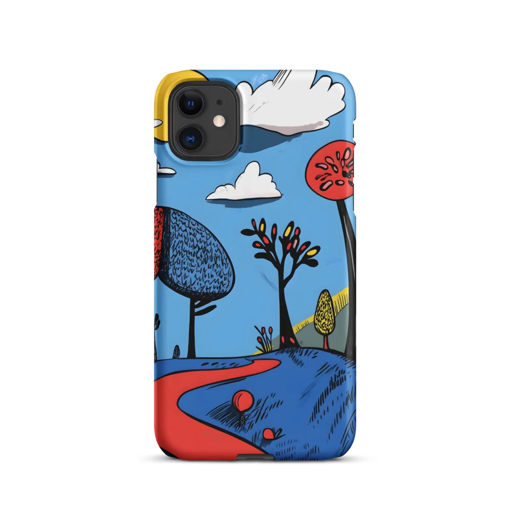 A Playful Journey Through Whimsical Woods | Phone Case |  11 | Snap Case | Matte