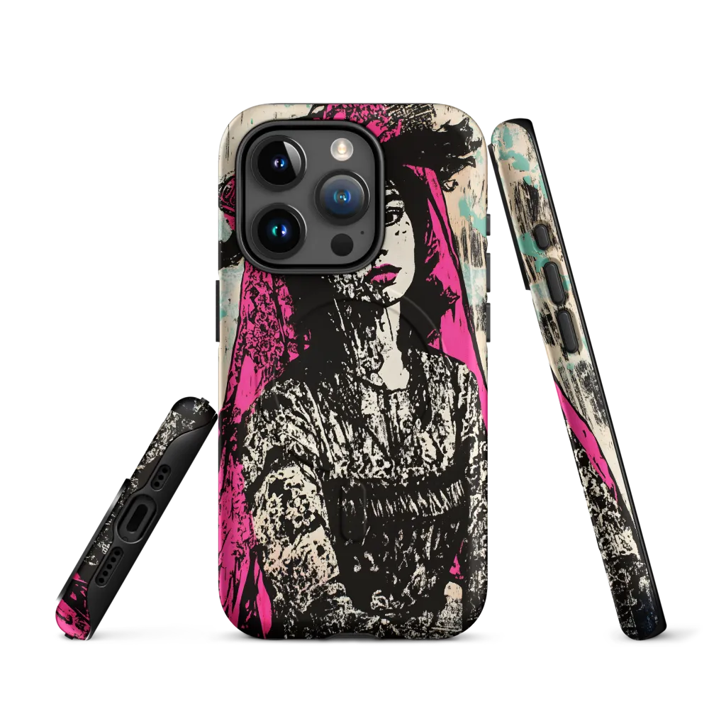 Veiled Beauty | Phone Case |  15 Pro | MagSafe® Tough Case | Matte