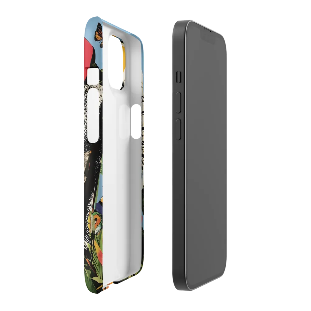 Harmony of Nature: The Elephant's Embrace | Phone Case |  14 | Snap Case | Matte
