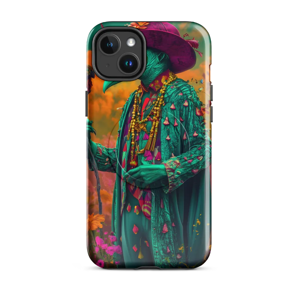 Whimsical Guardian of Nature | Phone Case |  14 Plus | MagSafe® Tough Case | Glossy