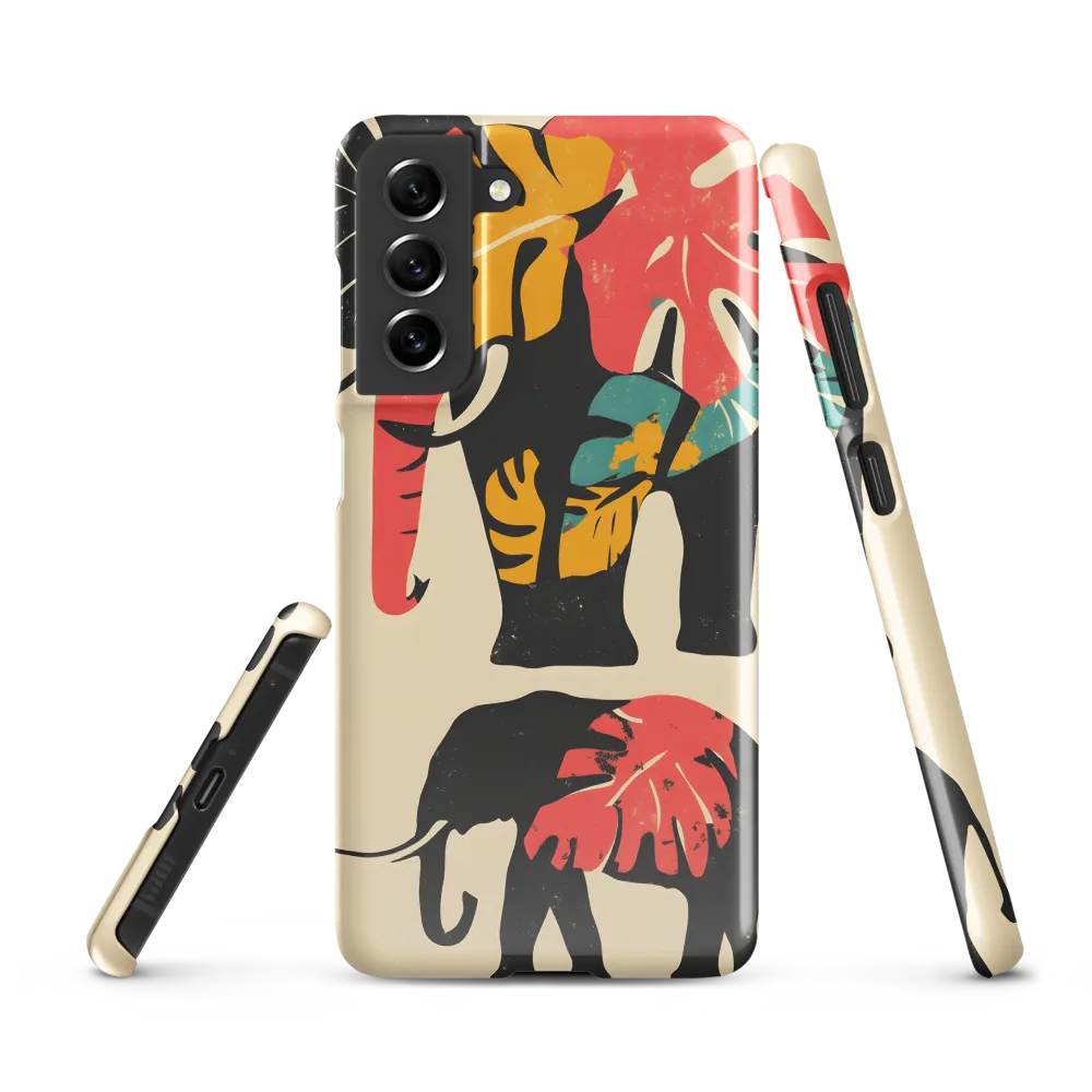Tropical Elegance: The Elephant's Dance
