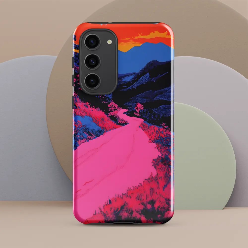Ethereal Landscape in Vivid Hues