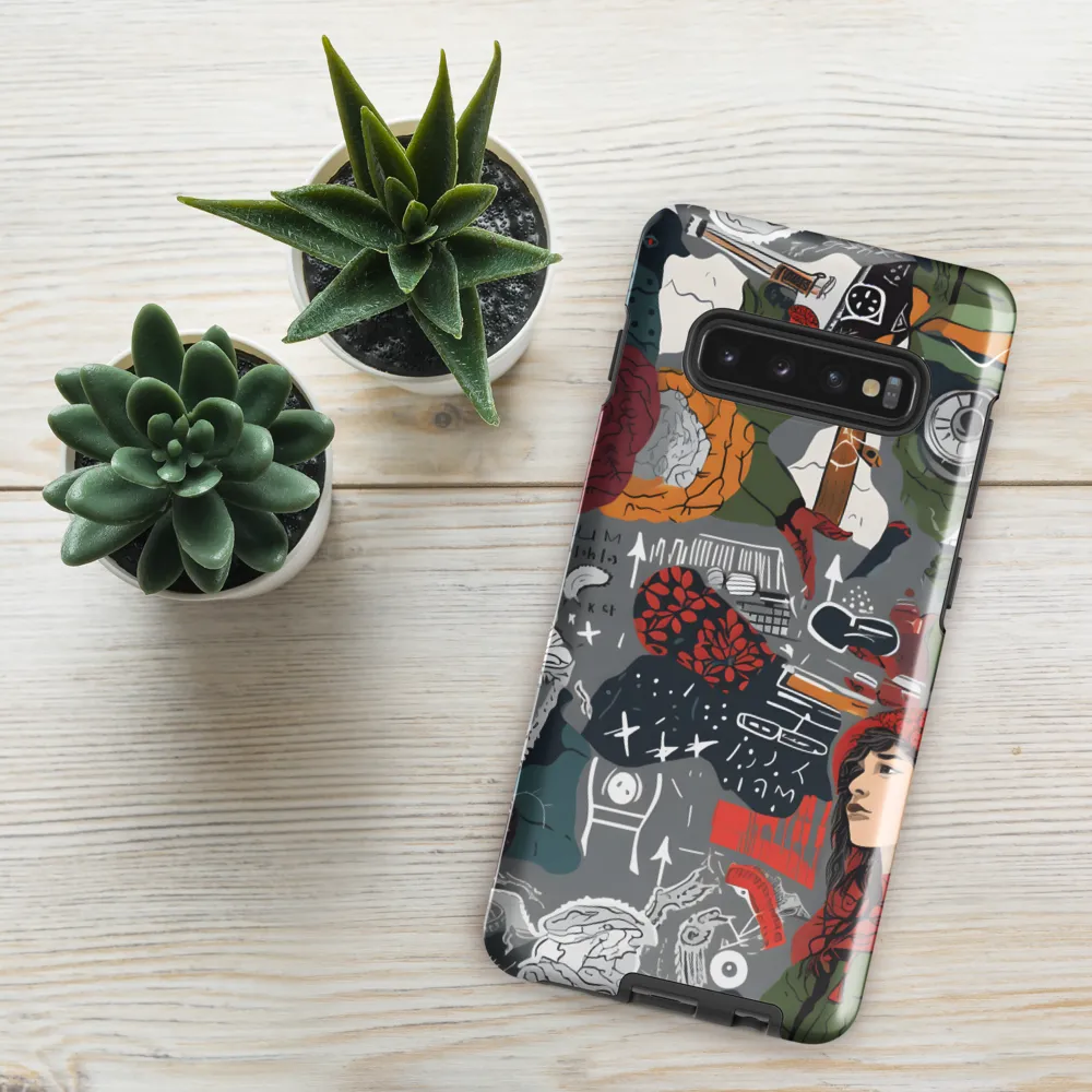 Enigmatic Whispers of Nature | Phone Case |  S10 Plus | Tough Case | Glossy