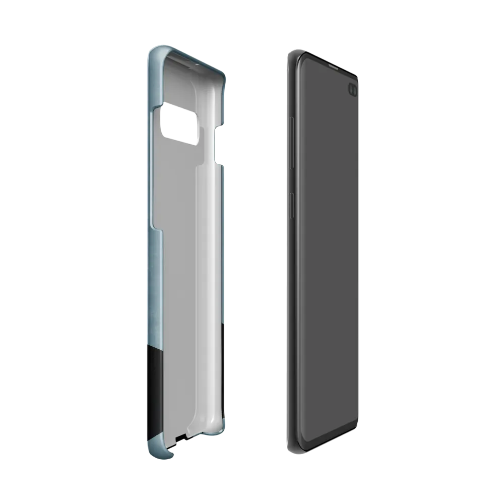 Minimalist Portrait of a Modern Man | Phone Case |  S10 | Snap Case | Matte