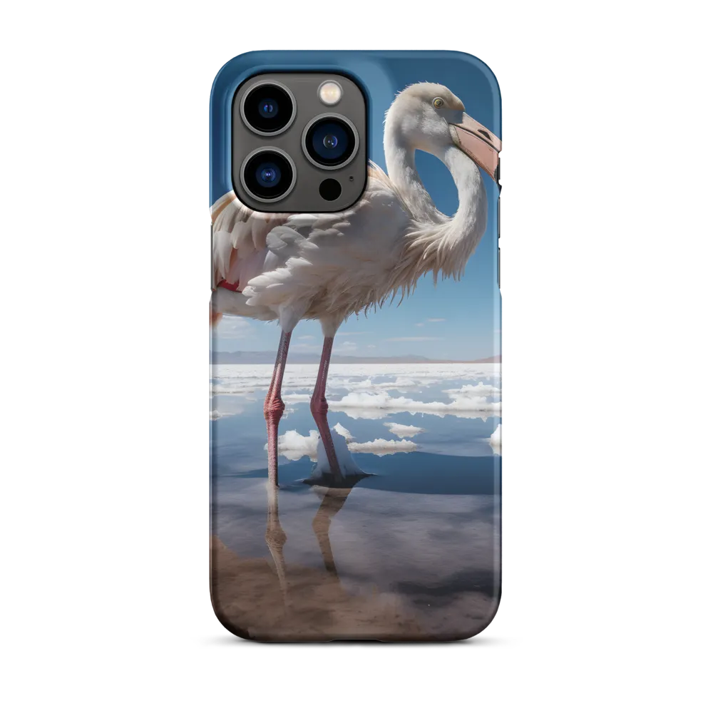 Graceful Solitude of a Flamingo