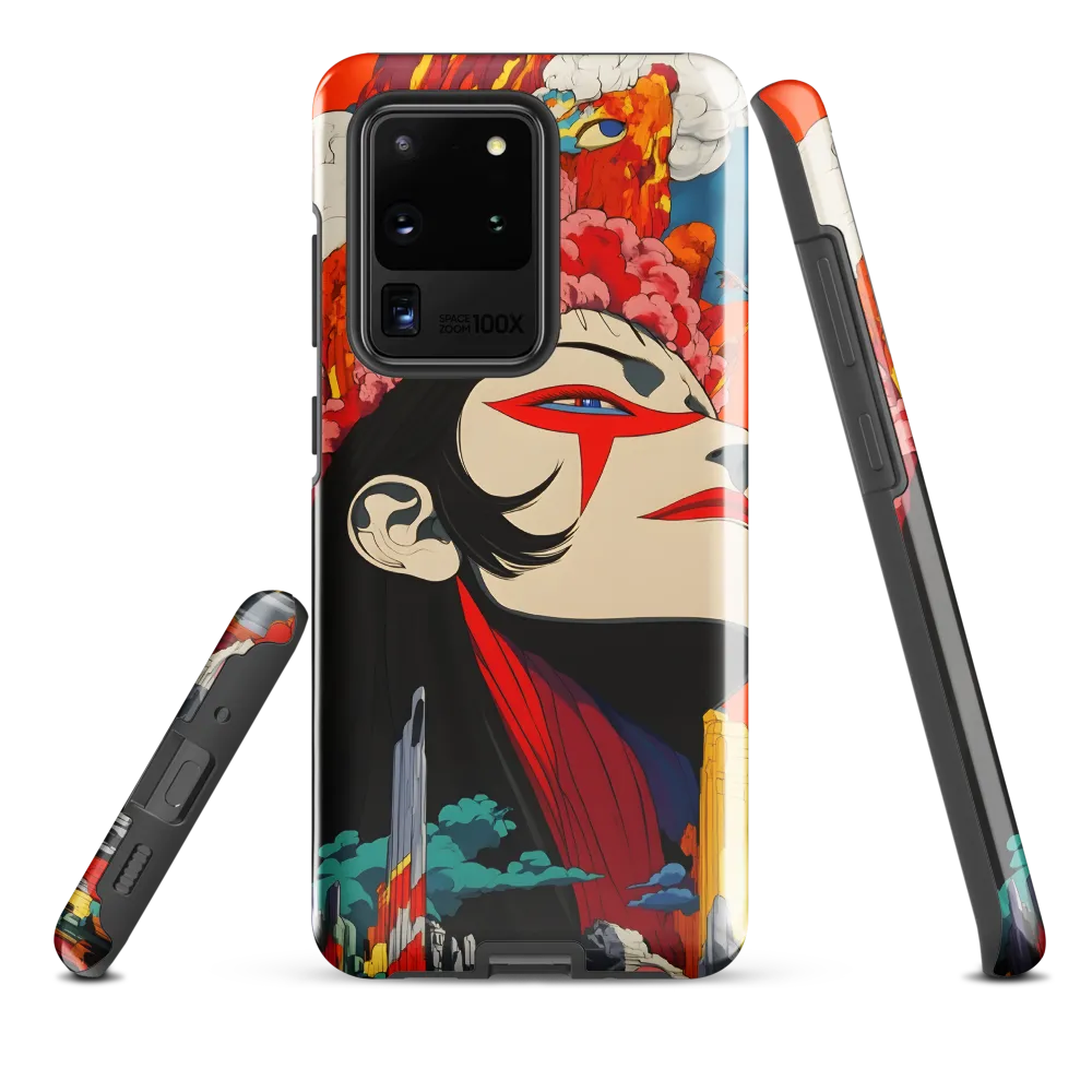 Eruption of Power | Phone Case |  S20 Ultra | Tough Case | Glossy