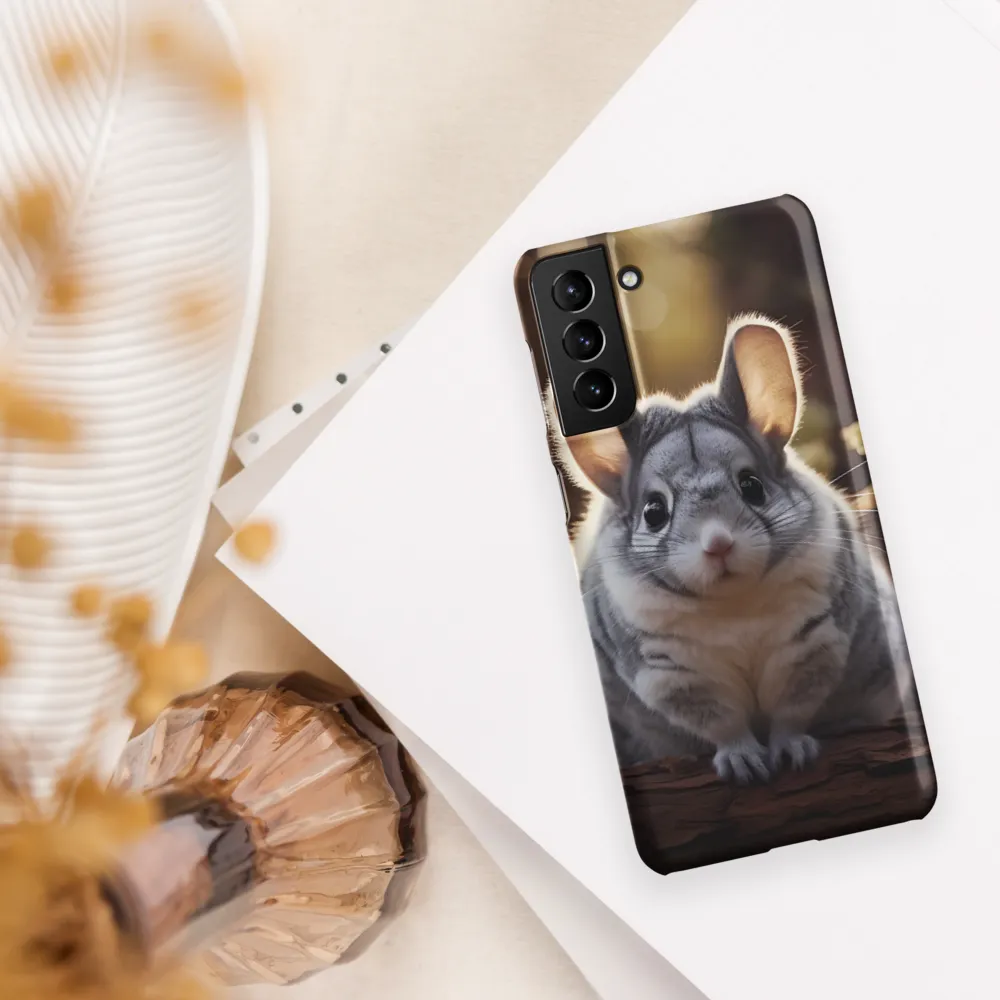 Curious Chinchilla in the Forest
