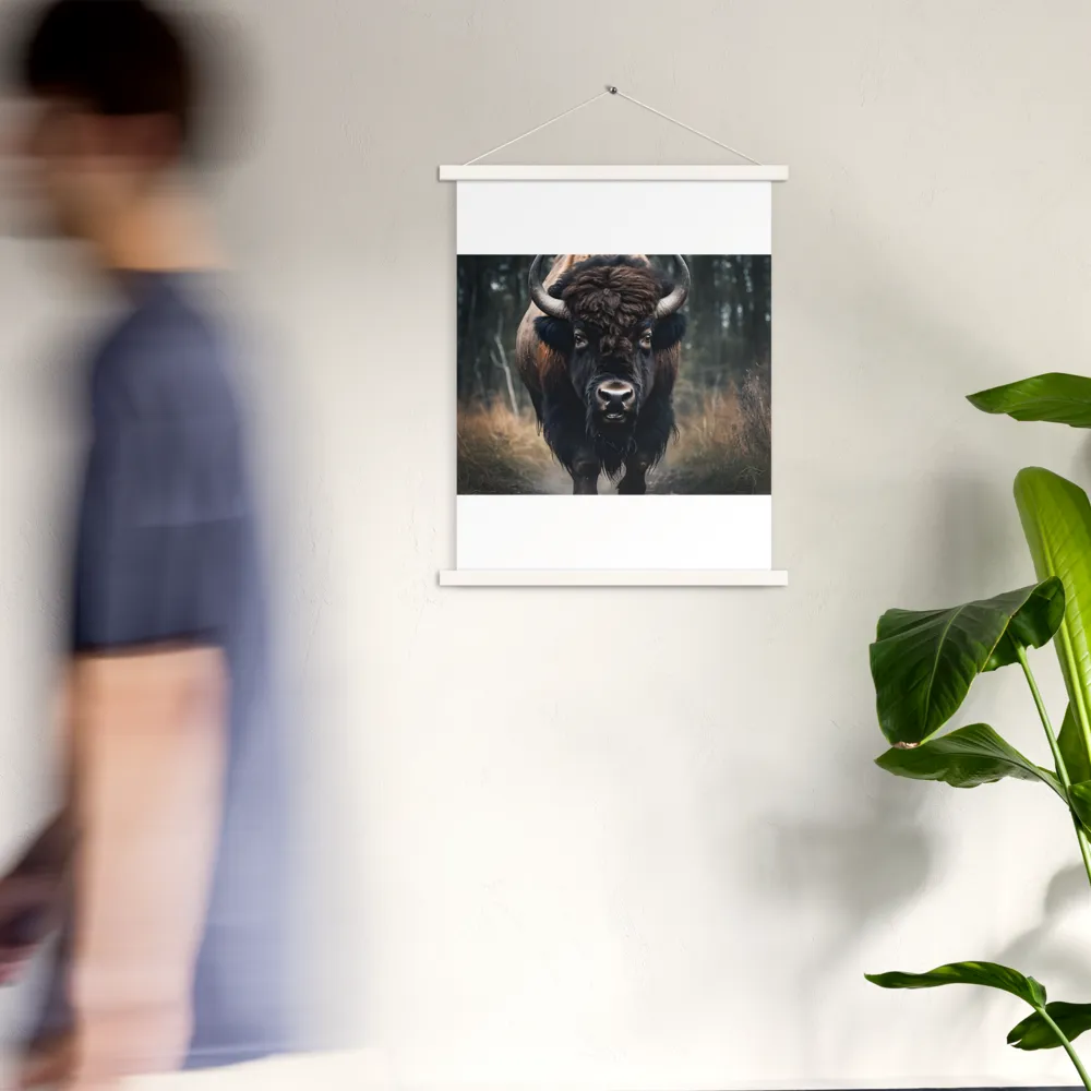 Majesty in the Wilderness | Poster With White Wood Hanger | 18″×24″
