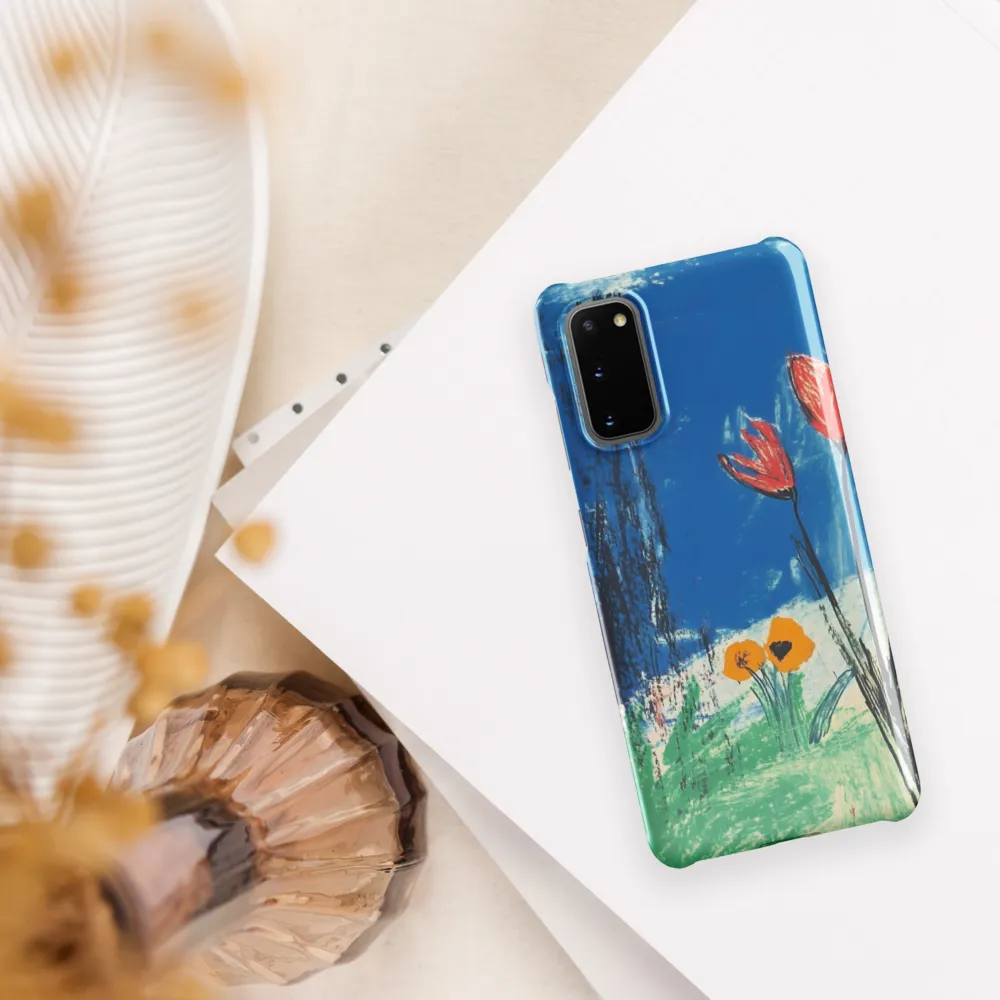 Joyful Blossoms in Blue