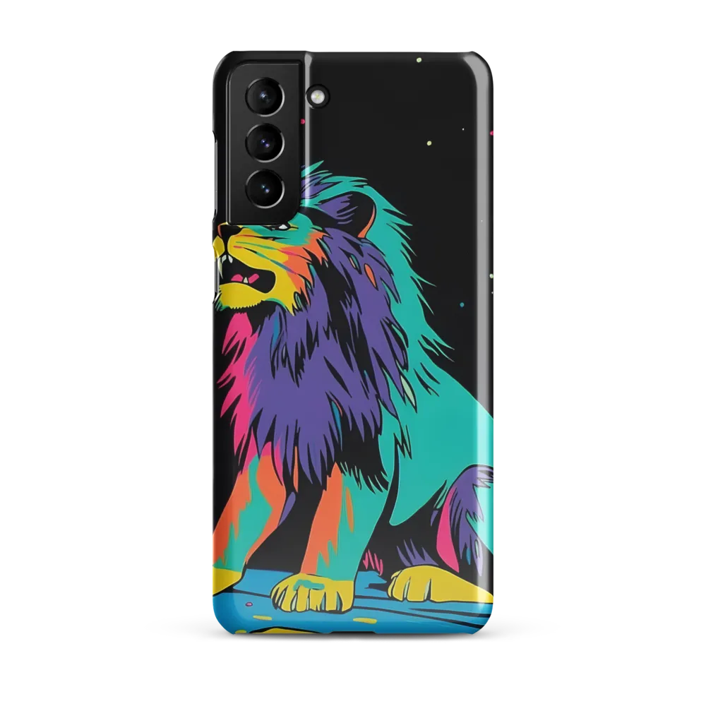 Roaring Colors: The Neon Lion