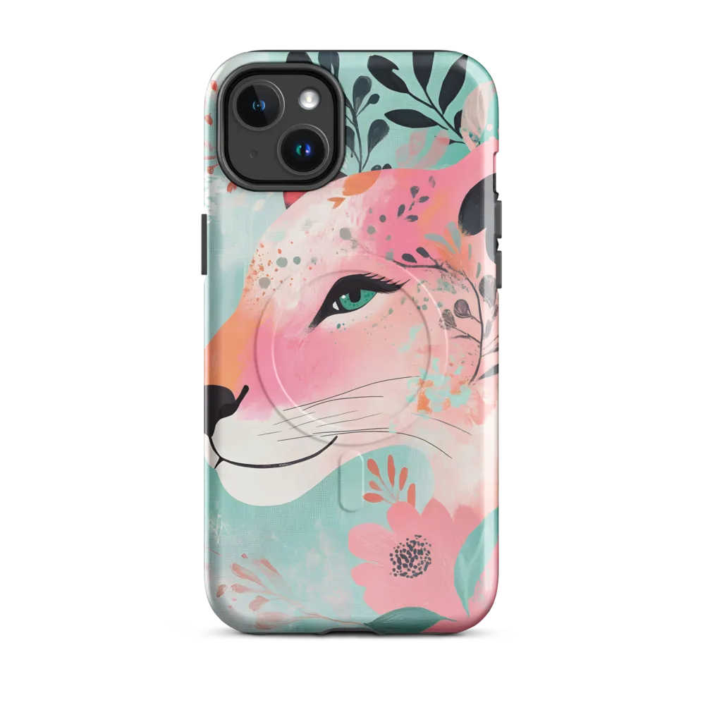 Whimsical Majesty: A Floral Lion