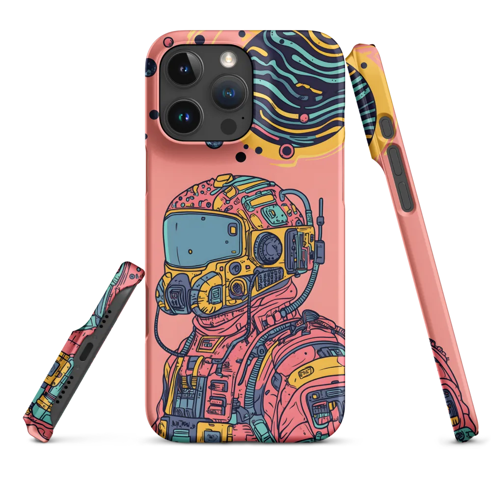 Exploration Beyond: A Digital Astronaut | Phone Case |  16 Pro Max | Snap Case | Matte
