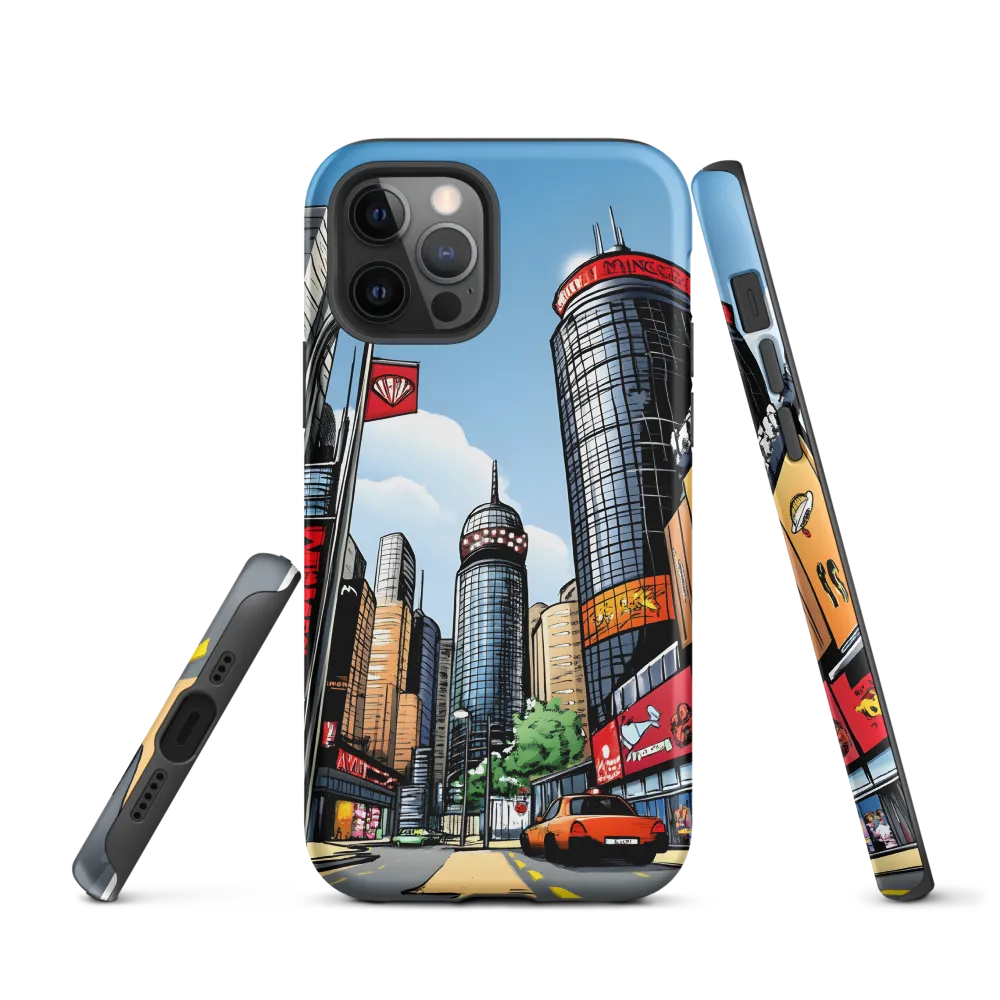 Urban Pulse: A Comic Cityscape