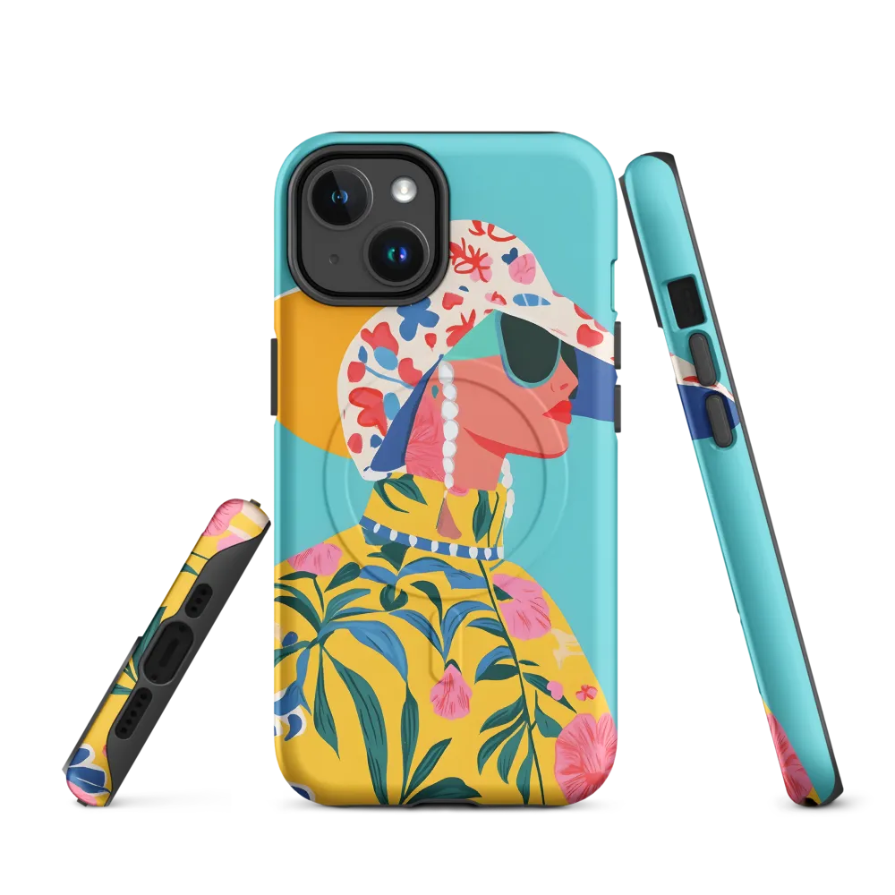 Tropical Confidence: A Fashion Portrait