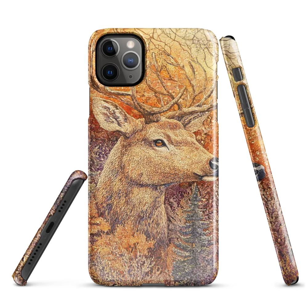 Majestic Serenity: The Autumn Deer | Phone Case |  11 Pro Max | Snap Case | Glossy