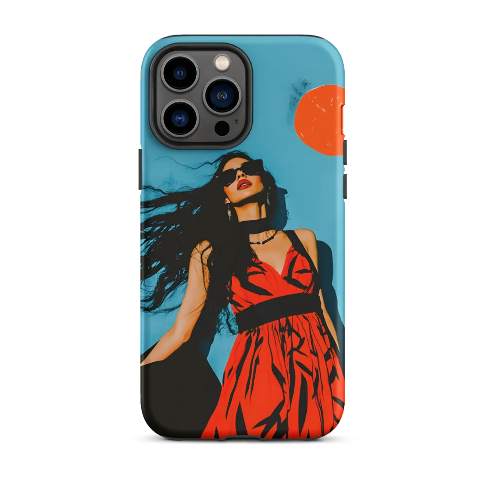 Sunset in Fashion: A Modern Portrait
