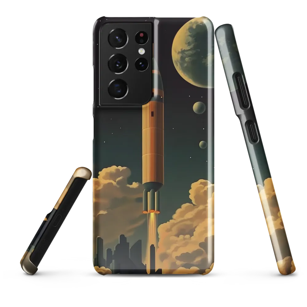 Journey Through the Cosmic Frontier | Phone Case |  S21 Ultra | Snap Case | Glossy
