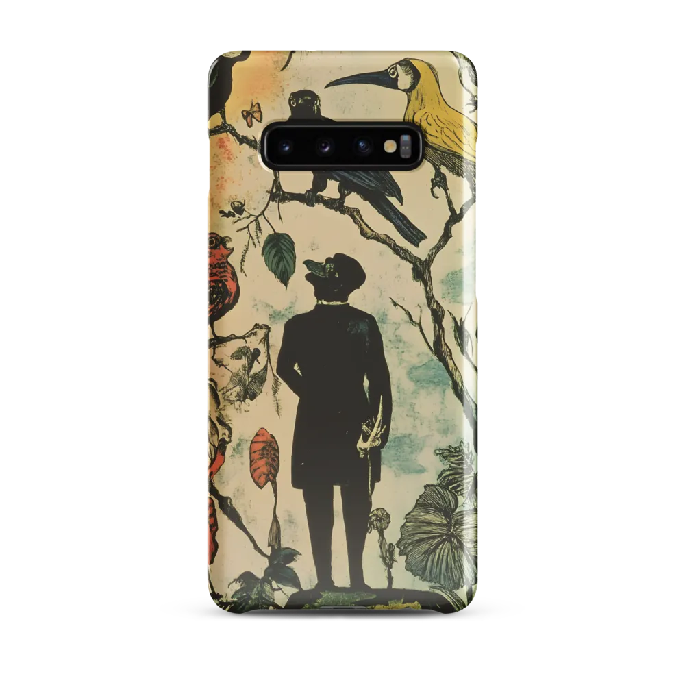 Whispers of Nature: A Surreal Encounter | Phone Case |  S10 Plus | Snap Case | Glossy