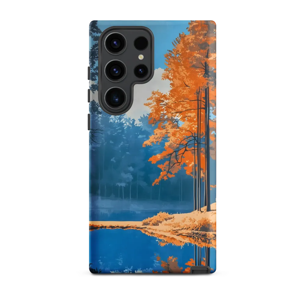 Mirror of Orange and Blue
