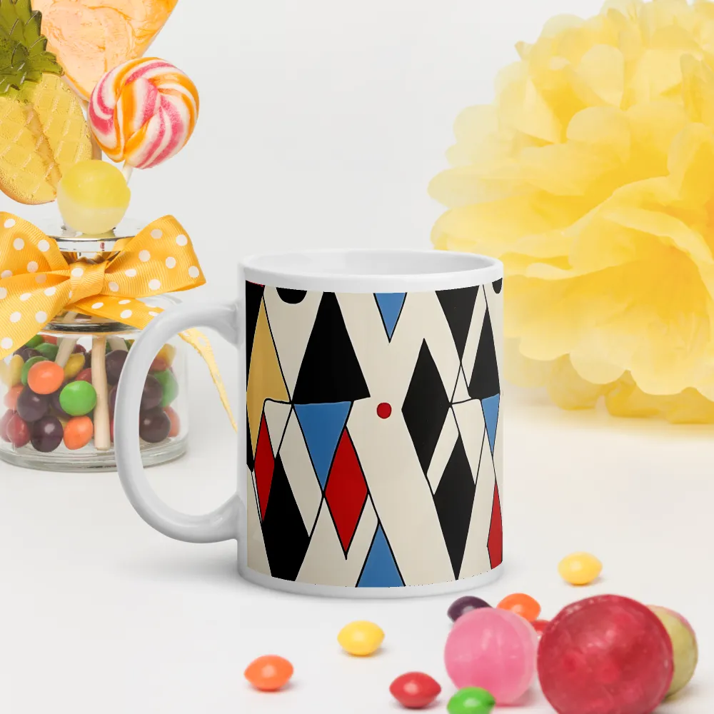 Dynamic Geometric Symphony | Mugs | Multiple Sizes & Colors