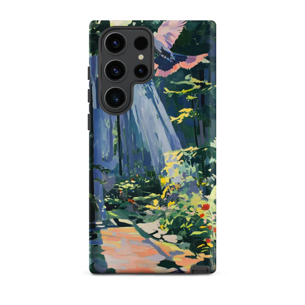 Flight of Light: A Serene Forest