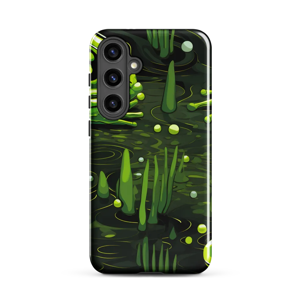 Green Harmony: Life Beneath the Surface