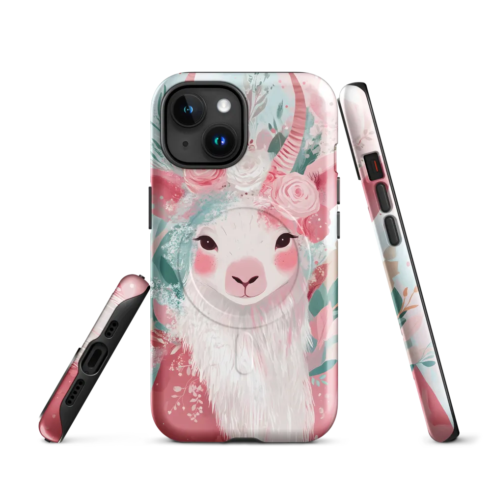 Spring Whimsy: The Floral Goat