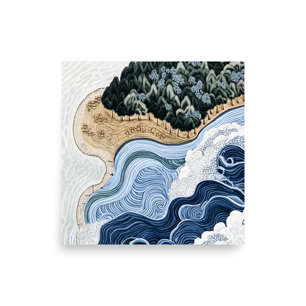 Oceanic Harmony: A Tranquil Landscape