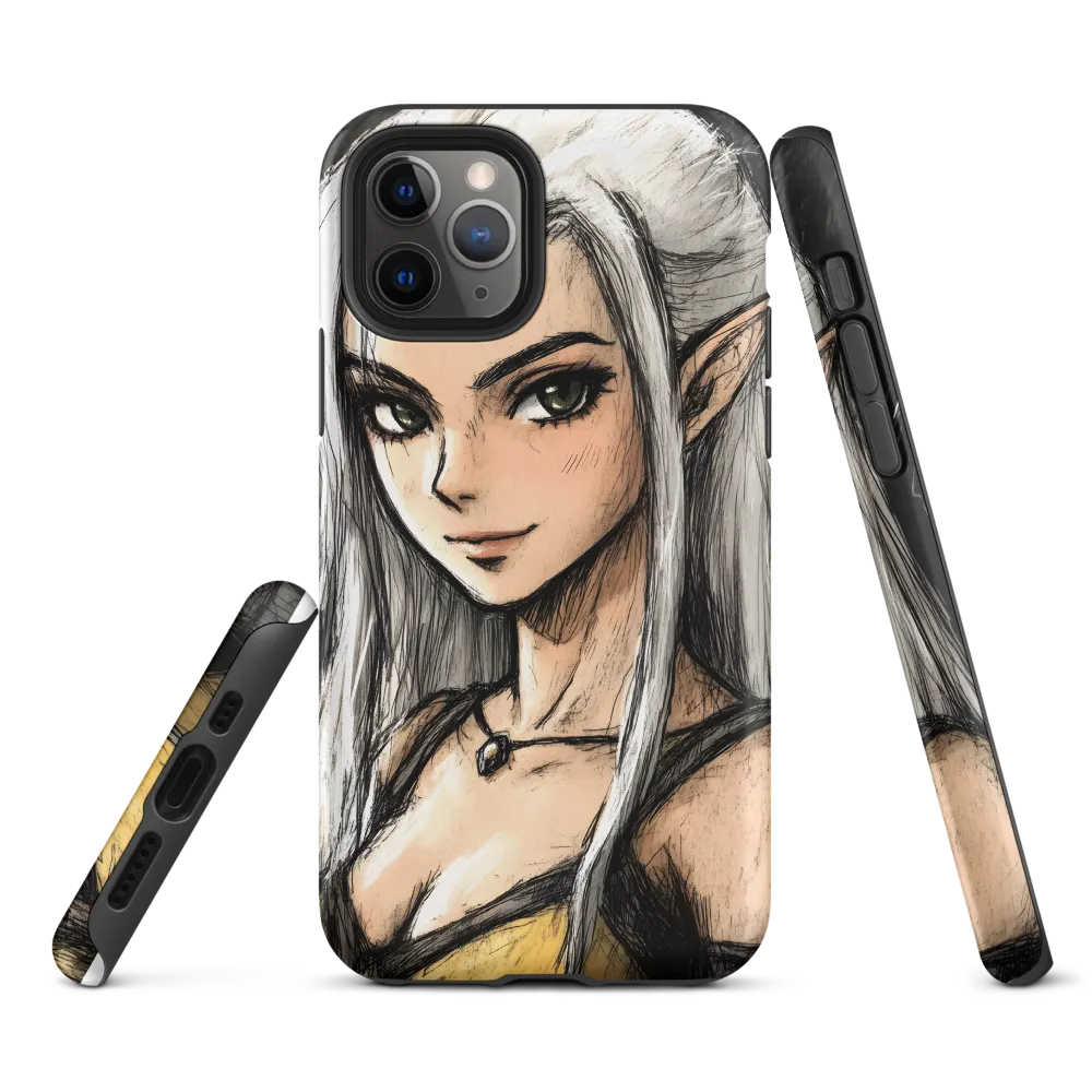 Ethereal Elegance: The Elf's Portrait