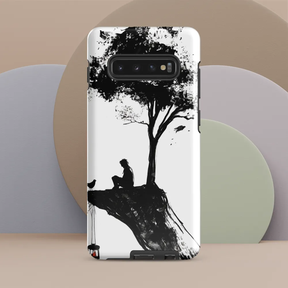 Whispers of Contemplation | Phone Case |  S10 Plus | Tough Case | Glossy