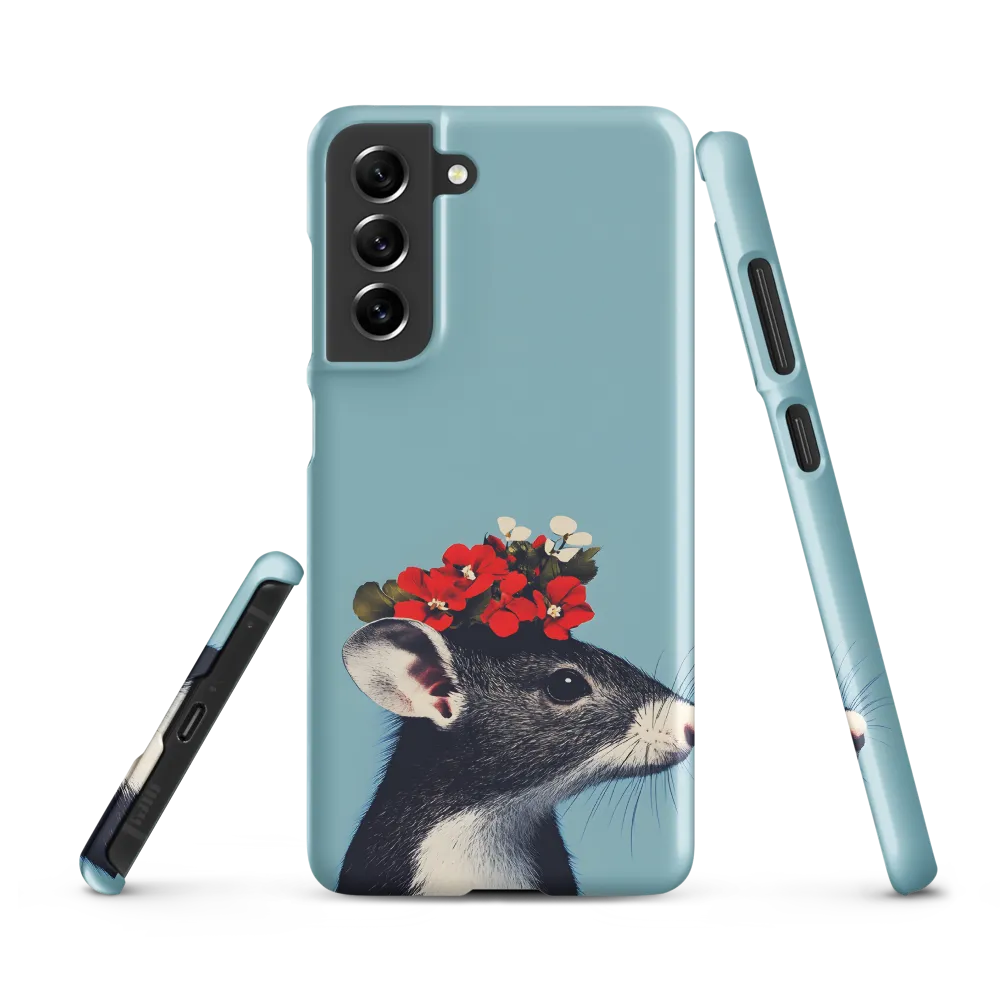 Whimsical Flora: A Mouse's Floral Crown