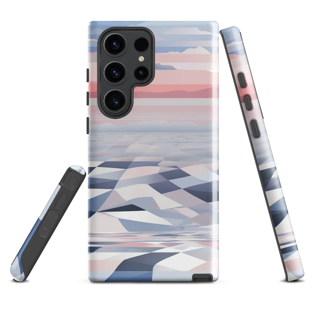 Serenity in Abstraction | Phone Case |  S23 Ultra | Tough Case | Glossy