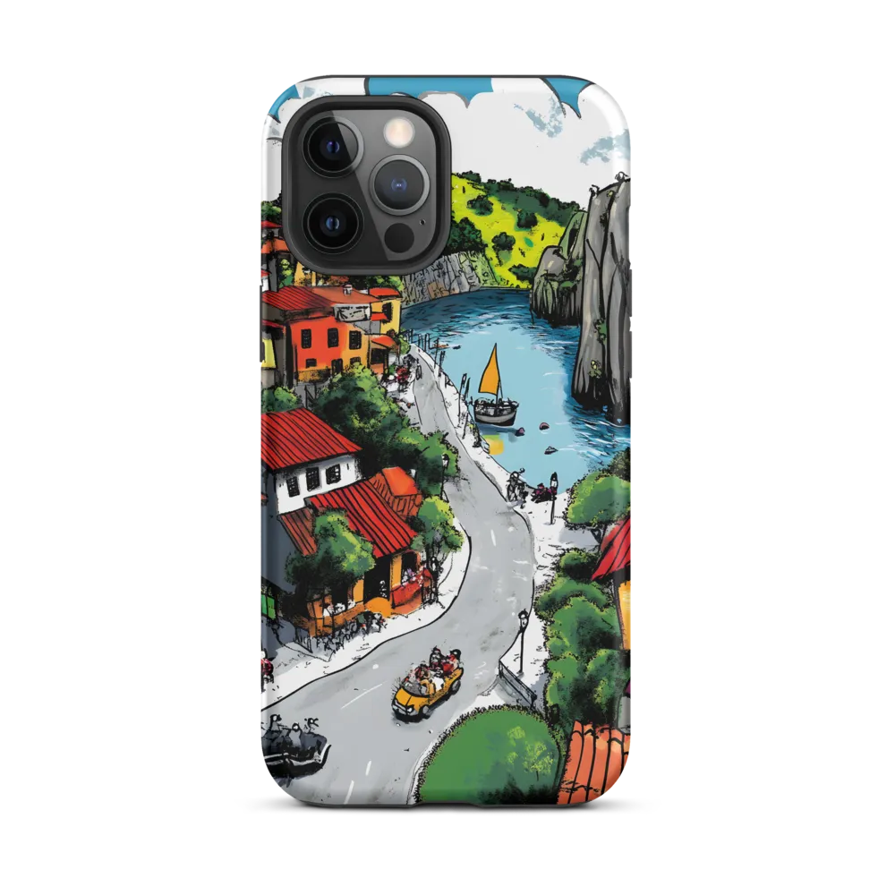 Whimsical Village by the Water