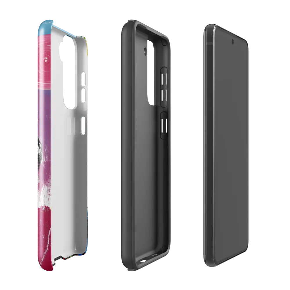 Vibrant Portrait of Youth | Phone Case |  S21 FE | Tough Case | Glossy