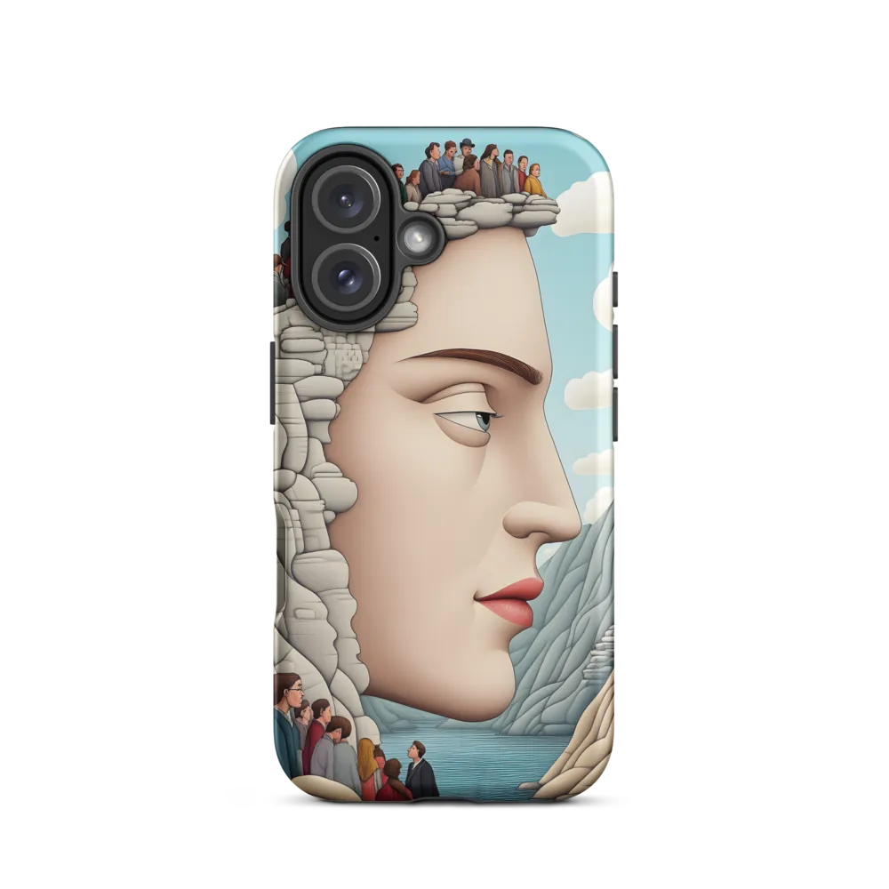 The Convergence of Humanity and Nature | Phone Case