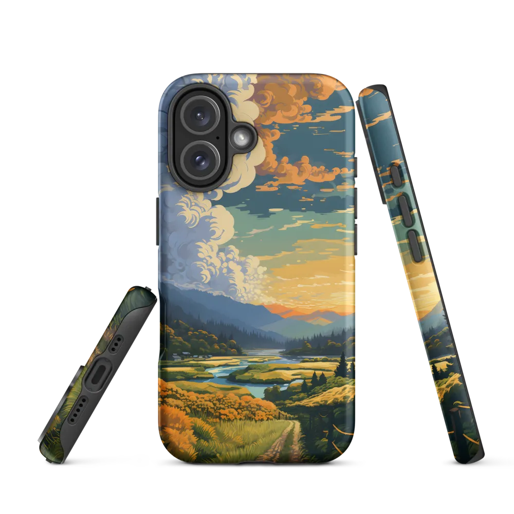 Tranquil Valley at Dusk