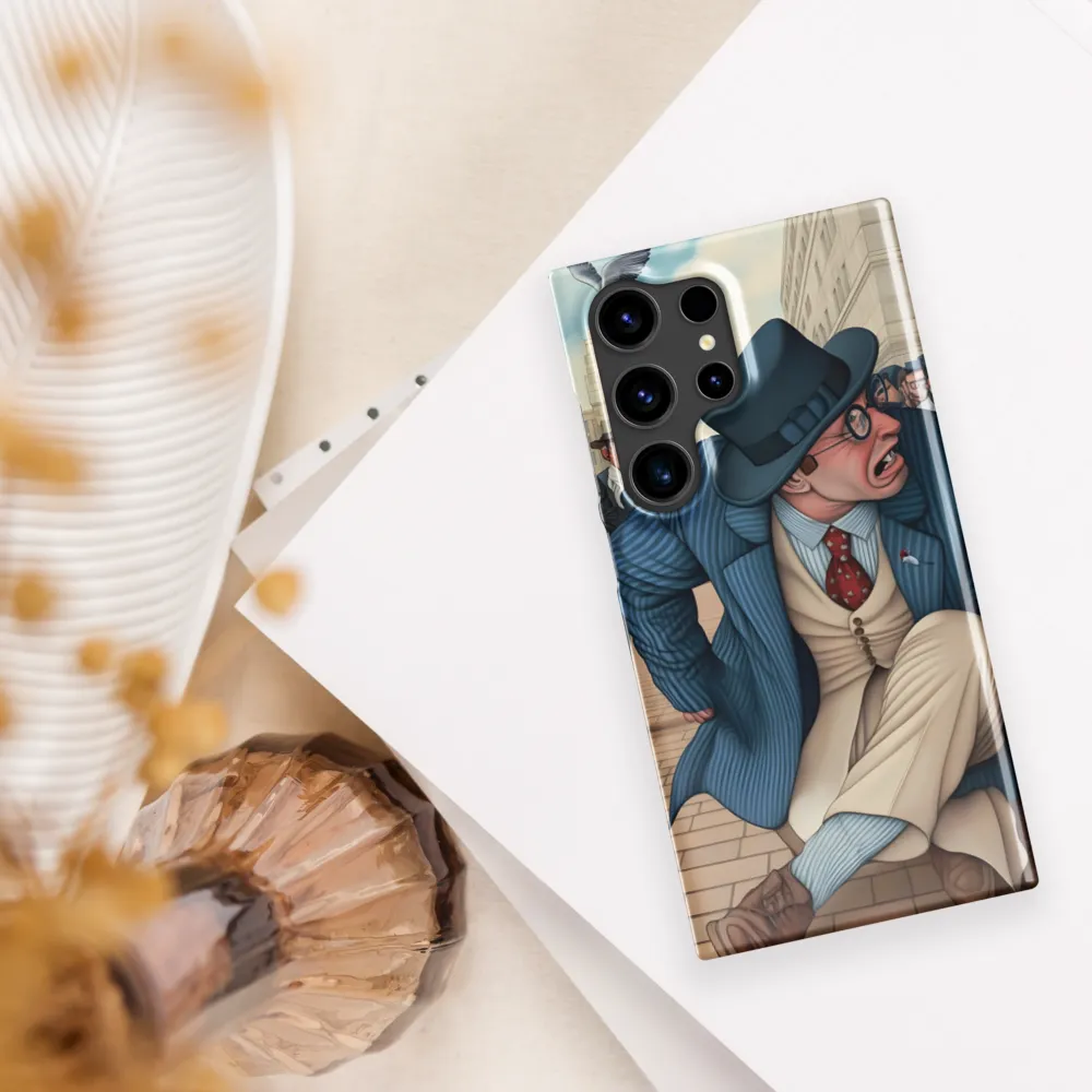 Caught in Tension | Phone Case |  S24 Ultra | Snap Case | Glossy